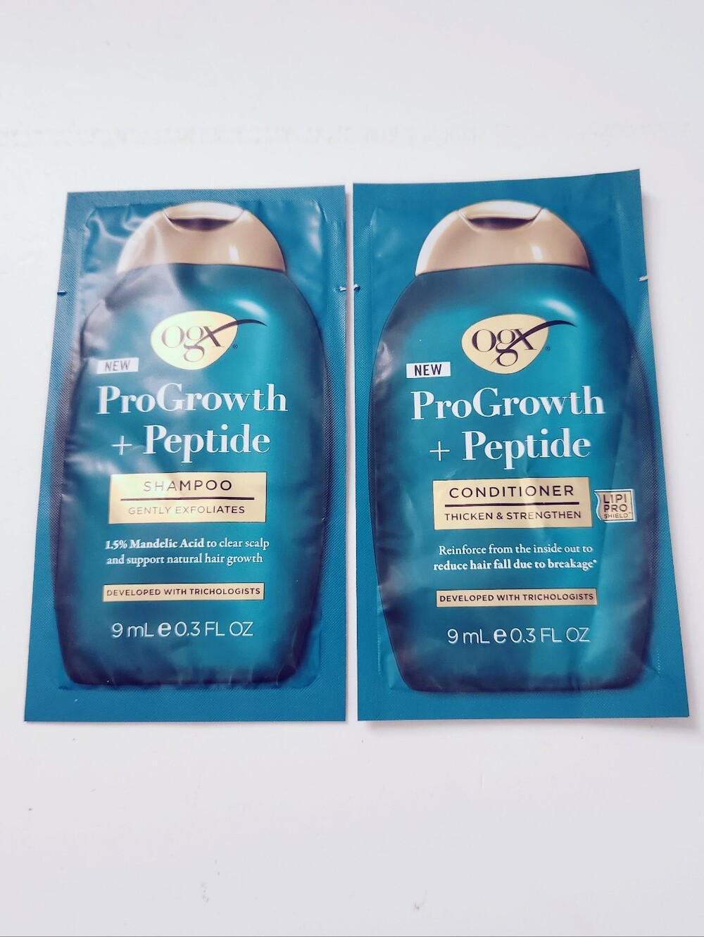 🍭7/$15 OGX ProGrowth + Peptide Shampoo & Conditioner